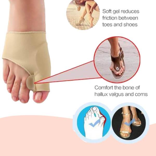 Elastyczny korektor bunion corrector do korekcji palucha koślawego