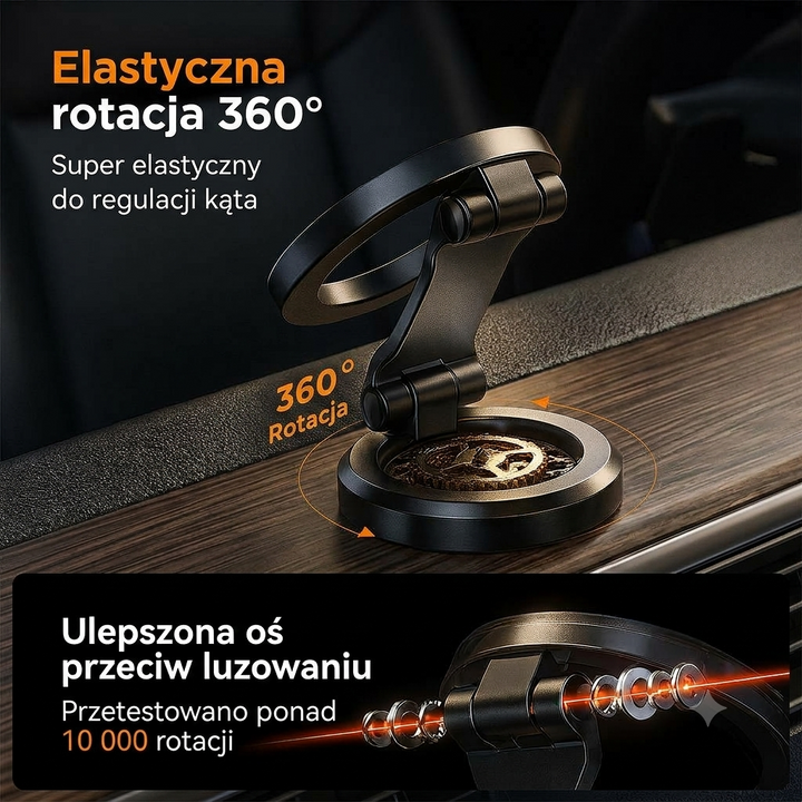 Uniwersalne akcesoria do auta magnetyczny uchwyt na telefon w opakowaniu