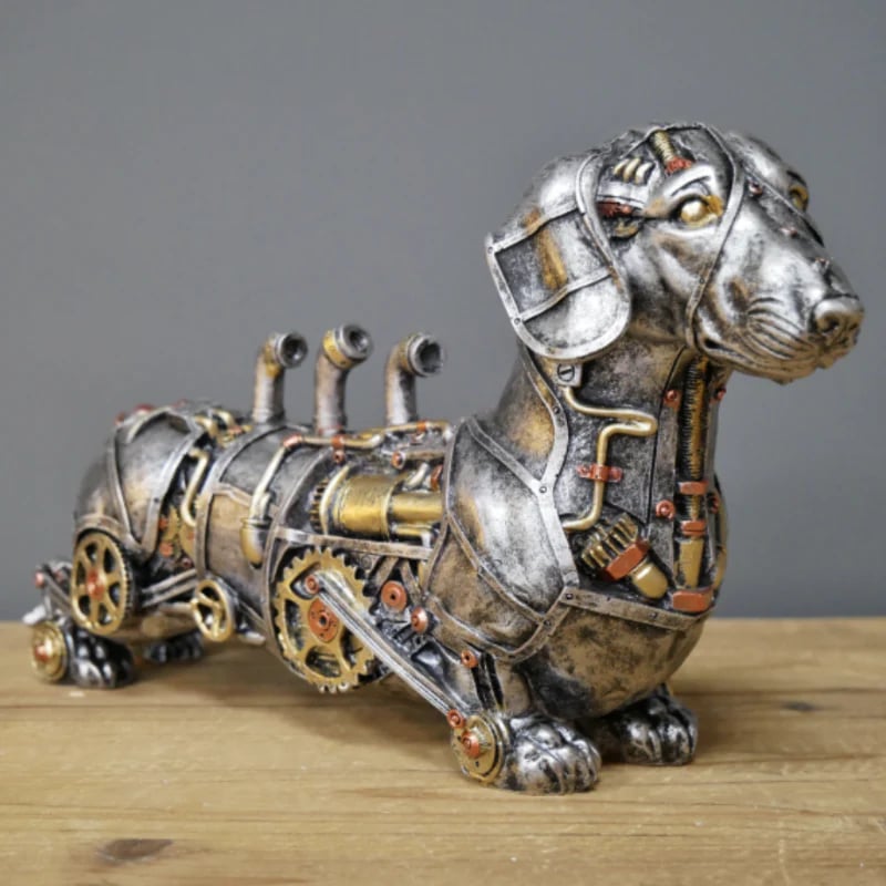 Ośmiornica steampunk, figurka z elementami vintage, designerski gadżet do wystroju wnętrz.