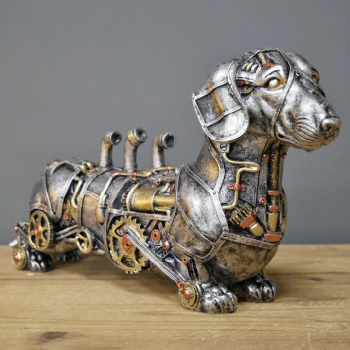 Ośmiornica steampunk, figurka z elementami vintage, designerski gadżet do wystroju wnętrz.