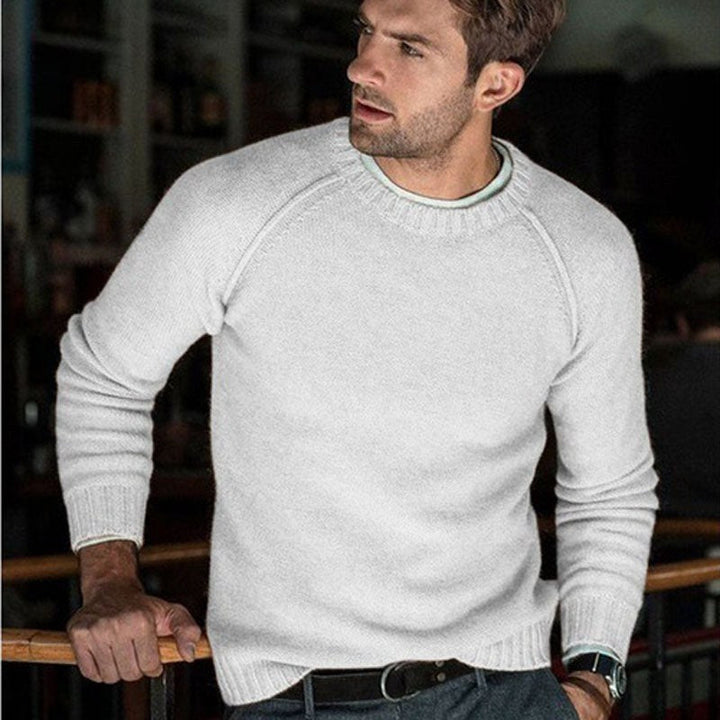 Casualowy sweter męski Hermann w stylizacji codzienne i jesienne