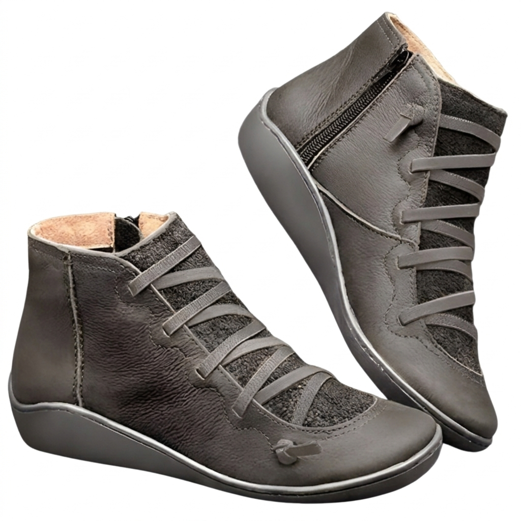 Czarne męskie obuwie codzienne, wysokie buty sznurowane w stylu casual