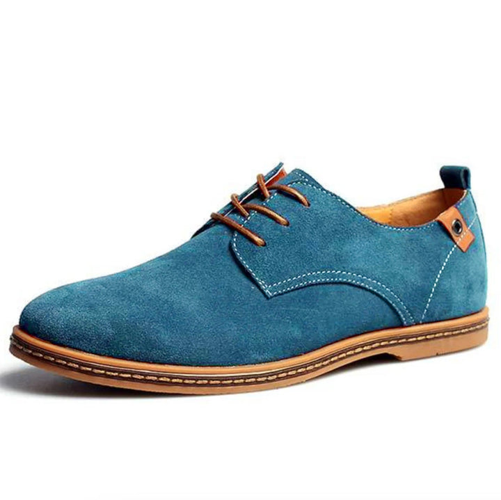 Męskie eleganckie buty sznurowane, klasyczne obuwie męskie w stylu casual
