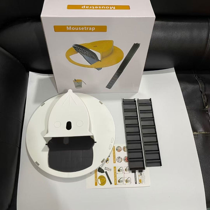 Pułapka na myszy humanitarna, umożliwiająca bezpieczne schwytanie i wypuszczenie gryzoni bez krzywdzenia.