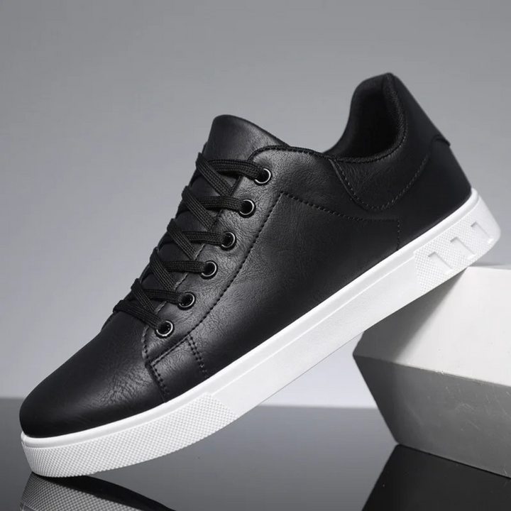Skórzane buty casual Aron na zimę, eleganckie i wygodne obuwie męskie