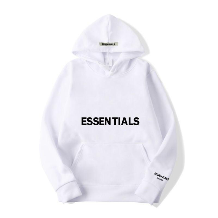 Wygodna damska bluza codzienna Essentials, zbliżenie na materiał