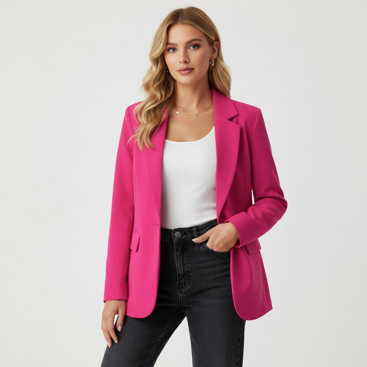 Wygodna damska marynarka Imogen, elegancki żakiet dopełniający każdą stylizację