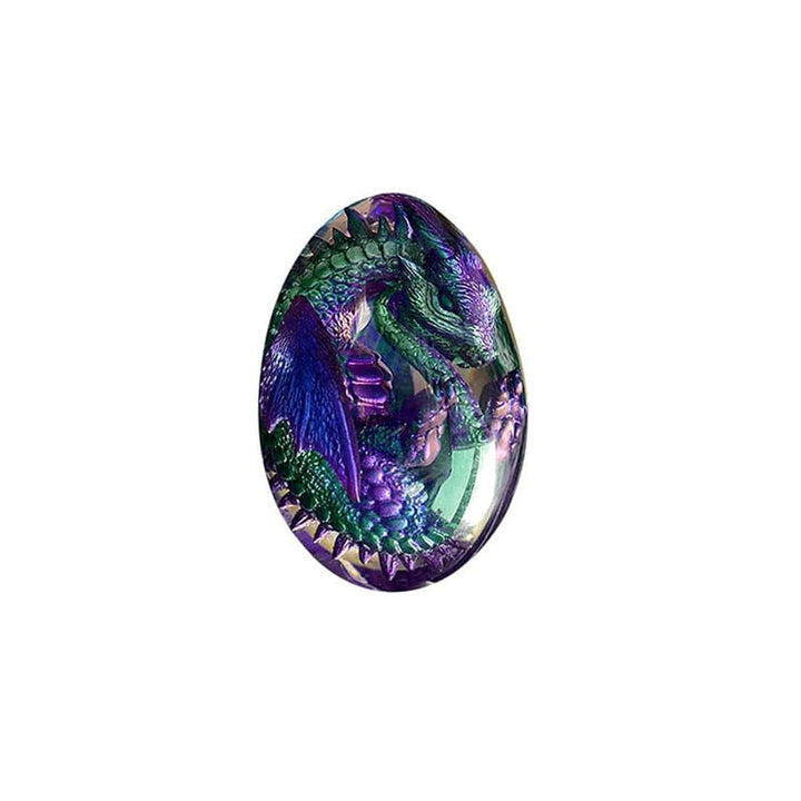 Realistyczna figurka jajo smoka z detalami, unikalna ozdoba kolekcjonerska fantasy.