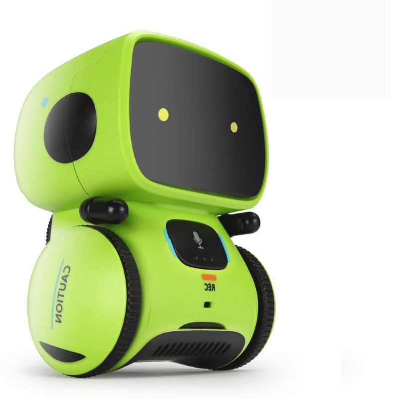 Robot interaktywny dla dzieci, tańczący i śpiewający. Edukacyjna zabawka, solidne wykonanie z ABS.