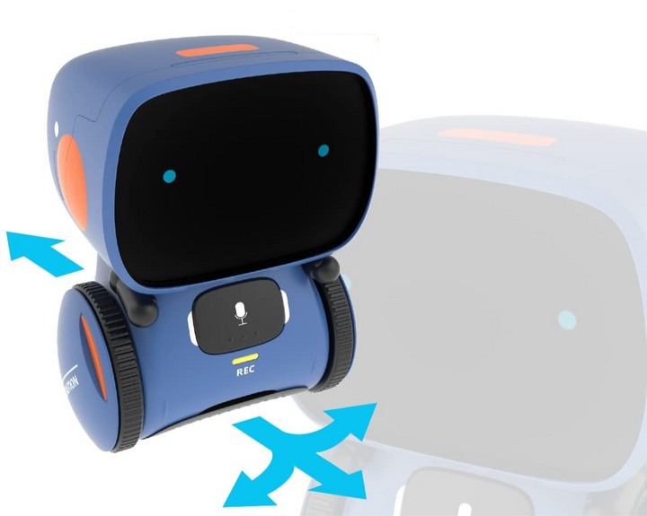Wesoły robot tańczący dla dzieci, interaktywny. Śpiewa piosenki, bawi i uczy, idealny prezent.