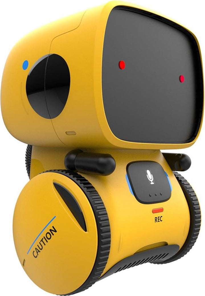 Inteligentny robot edukacyjny, tańczący. Interaktywna zabawka dla dzieci, śpiewa, solidny ABS.