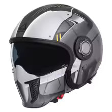 Unisexowy kask motocyklowy modułowy, idealny do miasta i w trasę. Wygoda i bezpieczeństwo dla każdego motocyklisty.