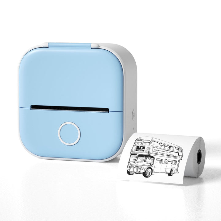 Drukarka termiczna USB do szybkiego drukowania, idealna dla studentów i do domowego biura.