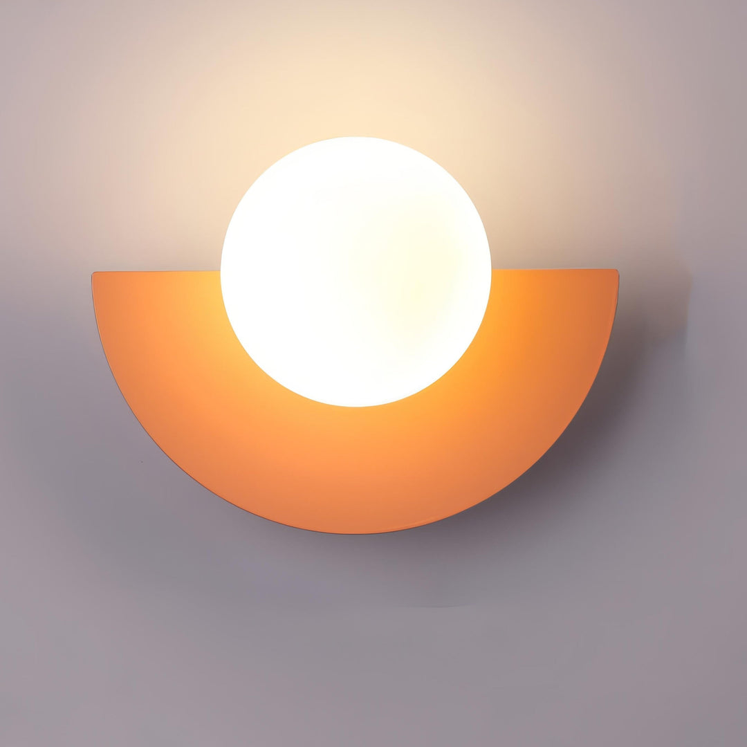 Nowoczesny kinkiet LED Półksiężyc do salonu, sypialni, korytarza. Skandynawski design.