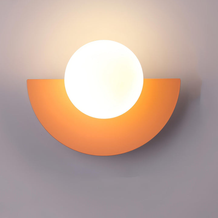 Nowoczesny kinkiet LED Półksiężyc do salonu, sypialni, korytarza. Skandynawski design.
