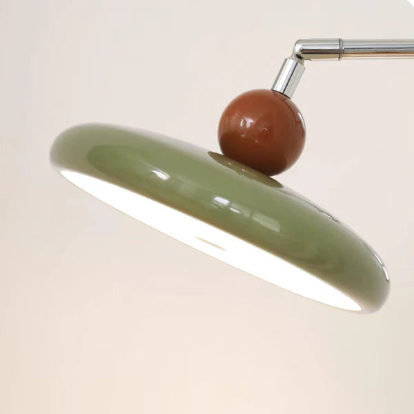 Kinkiet ścienny z boku, nowoczesny design, regulowana lampa sypialniana/biurowa.