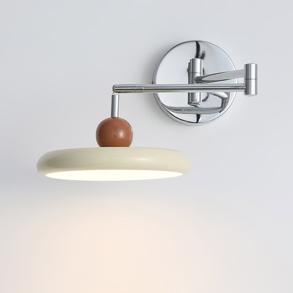 Wszechstronny kinkiet ścienny, lampa z regulacją do sypialni, salonu, biura, oświetlenie dekoracyjne.