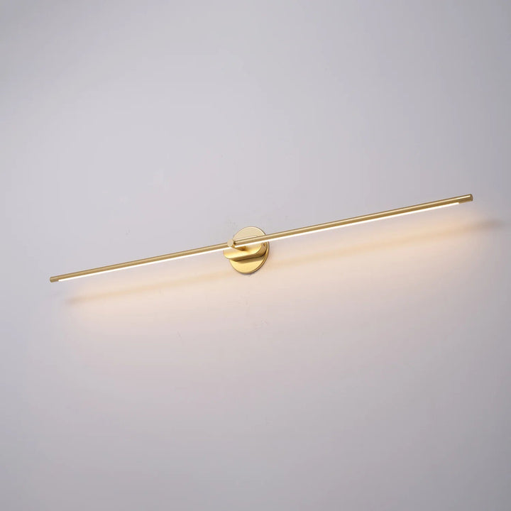 Kinkiet łazienkowy LED, oświetlenie lustra w nowoczesnym stylu. Ciepłe światło, minimalistyczny design.