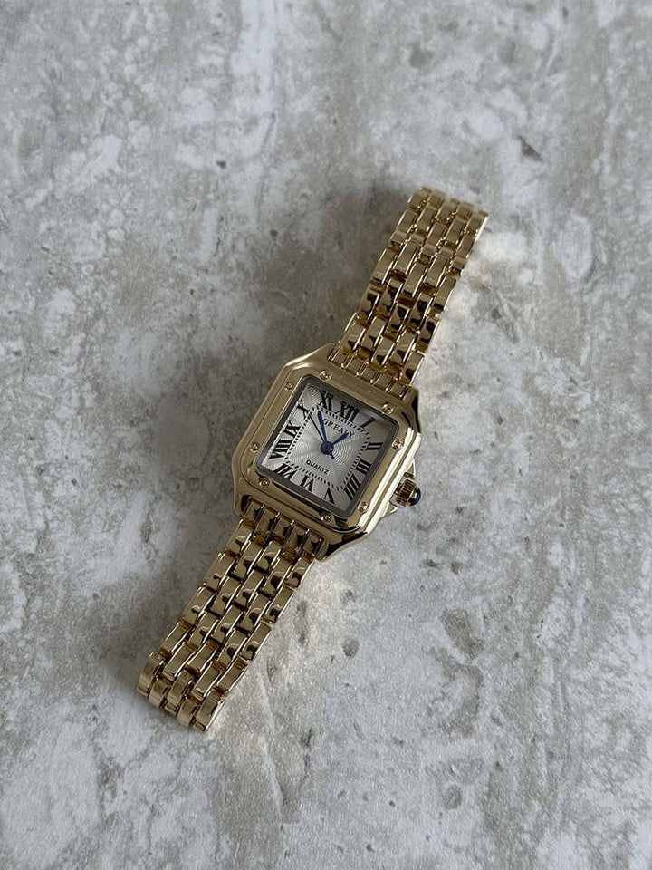 Elegancki zegarek damski w stylu vintage. Modny czasomierz z nutą klasyki, stylowe akcesoria.