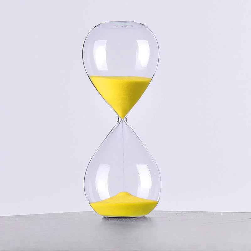 Kolorowa klepsydra, elegancki zegar piaskowy, prezent na każdą okazję.