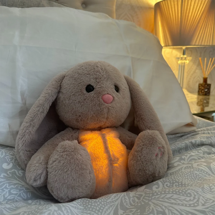 Urocza maskotka Stitch: pluszowa przytulanka z kojącym dźwiękiem i funkcją lampki nocnej LED.