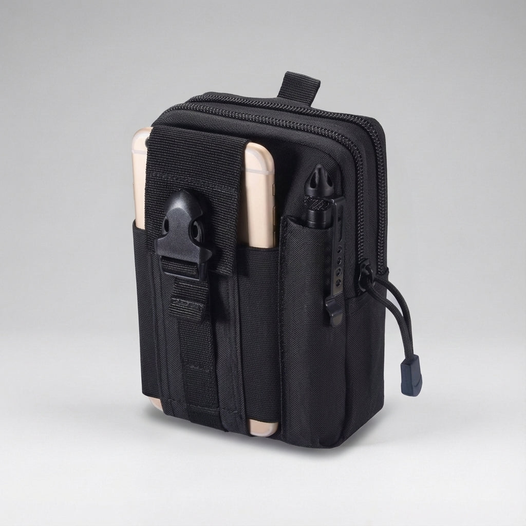 Uniwersalne taktyczne etui CarryCore MOLLE, idealny organizer na pas do użytku outdoorowego, militarnego i EDC.