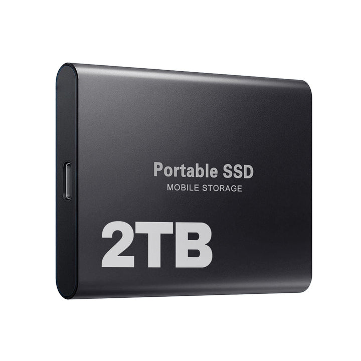 Dysk SSD przenośny 2 TB z szybkim transferem 1050 MB/s. Niezbędny do cyfrowych danych i akcesoriów komputerowych.