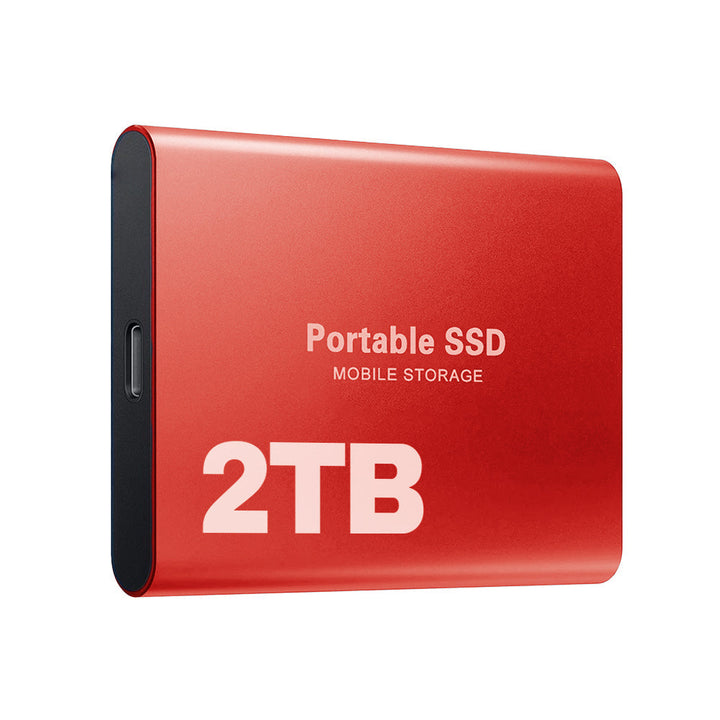 Dysk SSD 2 TB zewnętrzny, kompaktowy. Szybki transfer danych, idealny jako pamięć masowa i backup.