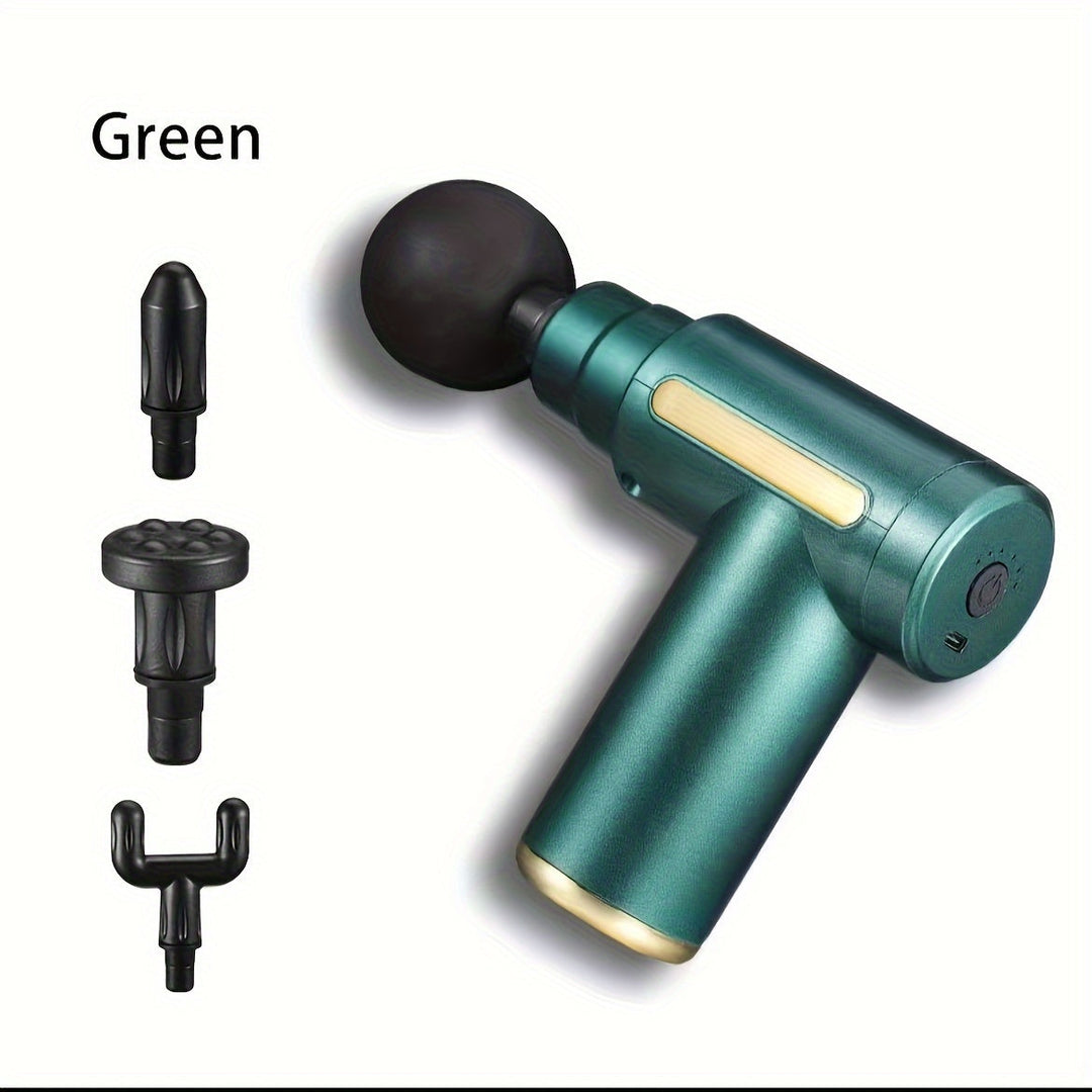Wszechstronny pistolet do masażu, idealny do relaksu, regeneracji sportowej i łagodzenia bólu mięśni.