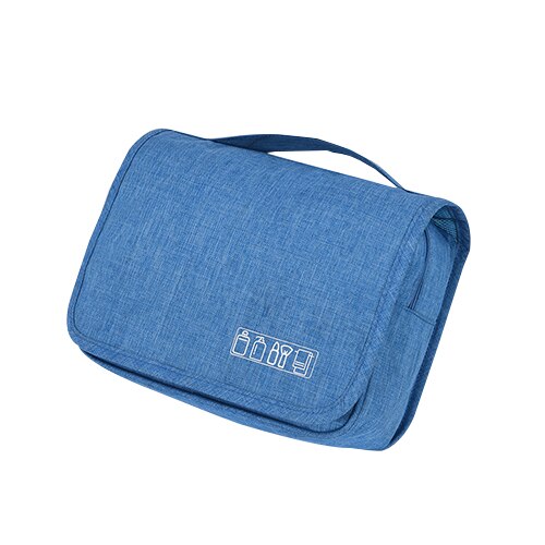 Torba na kosmetyki z haczykiem, podróżna. Organizer unisex na makijaż i przybory higieniczne.
