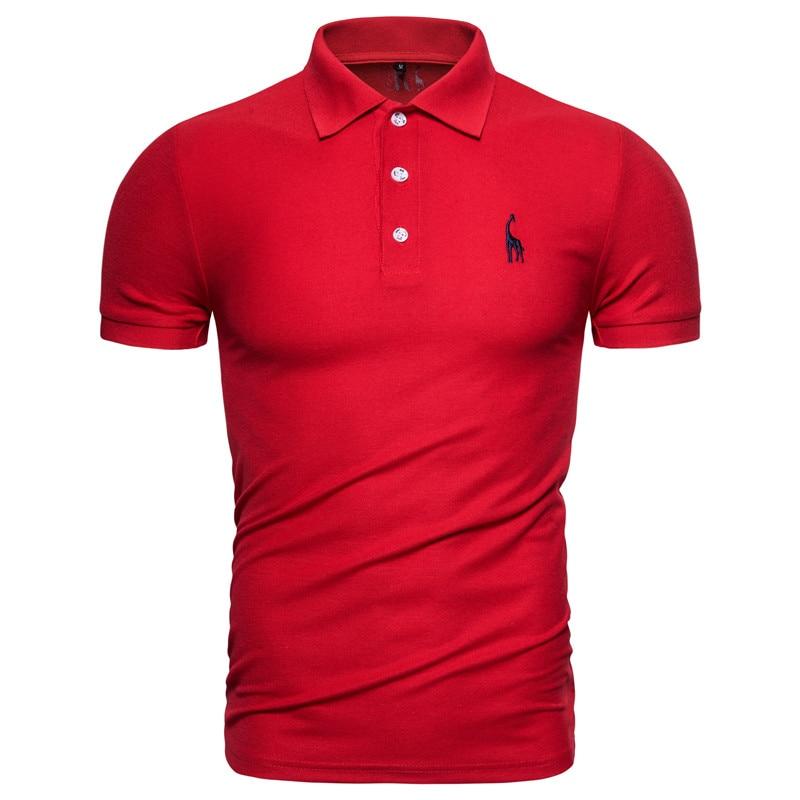 Dopasowana koszulka męska polo w stylu casual