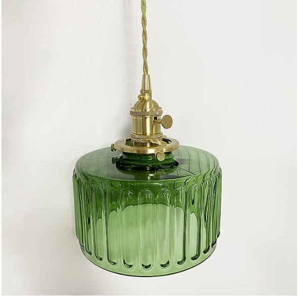 Lampa sufitowa vintage kryształowa, żyrandol z regulacją wysokości do jadalni lub sypialni.