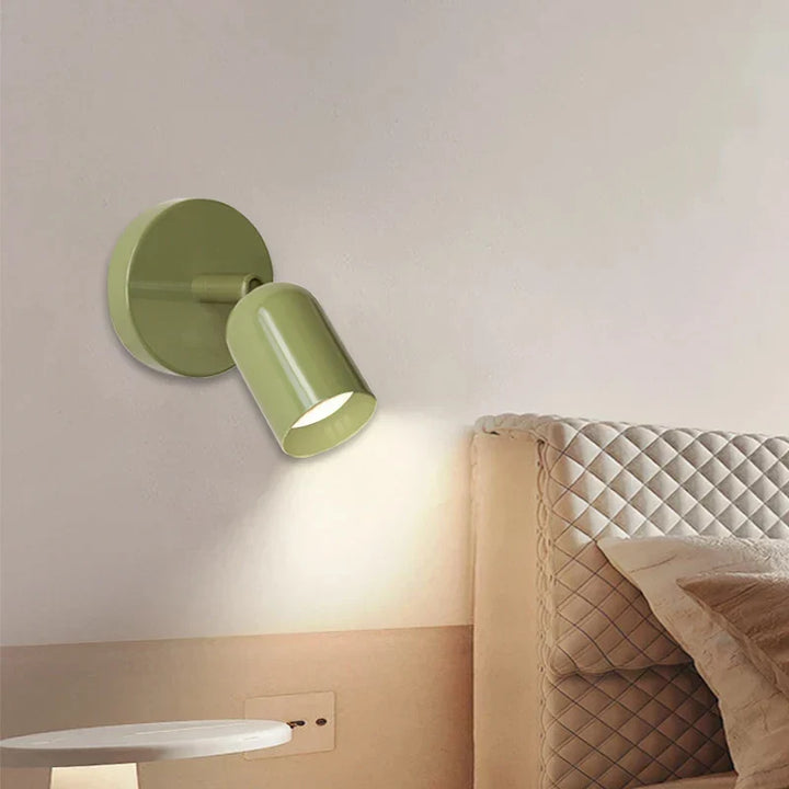Nowoczesna lampa ścienna LED Macaron. Energooszczędne i nastrojowe oświetlenie do każdego wnętrza.