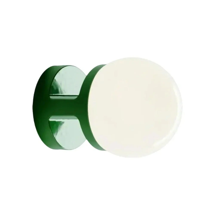 Ekskluzywna lampa ścienna nowoczesny design szklany klosz i ceramika