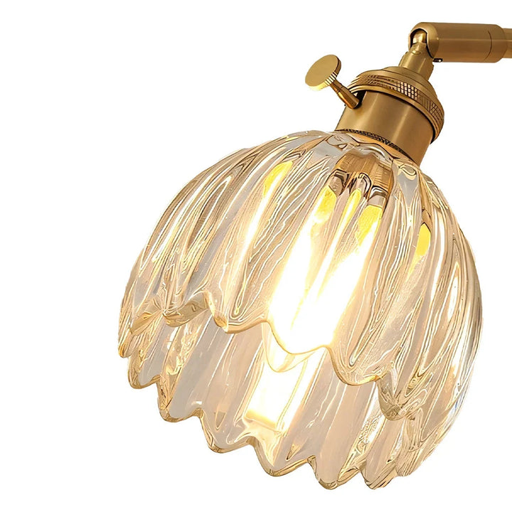 Dekoracyjna lampa ścienna w stylu retro