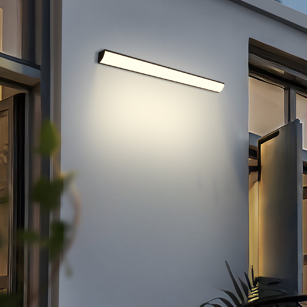 Wodoodporna lampa zewnętrzna IP65 o minimalistycznym kształcie