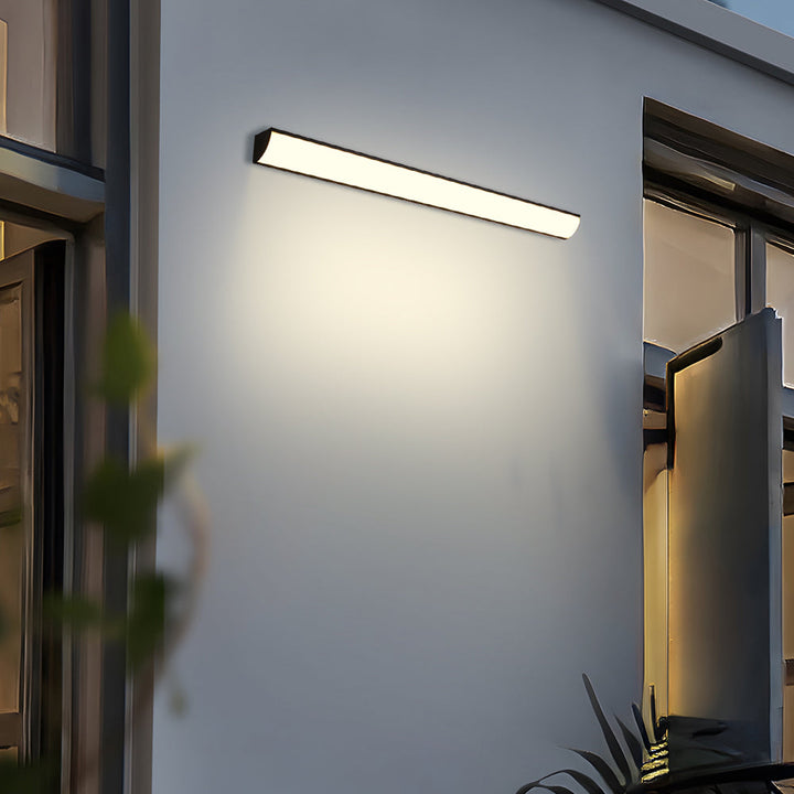 Wodoodporna lampa zewnętrzna IP65 o minimalistycznym kształcie