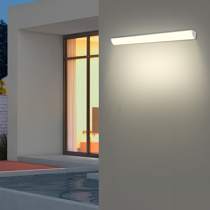 Nowoczesna lampa ogrodowa LED do montażu na ścianie