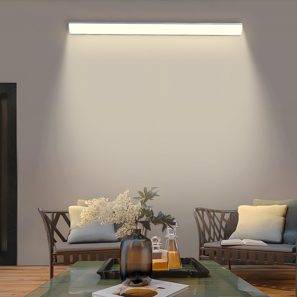 Elegancka lampa ścienna zewnętrzna LED emitująca jasne światło
