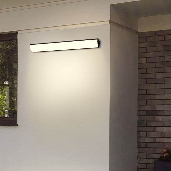 Nowoczesna minimalistyczna lampa ścienna LED zewnętrzna IP65
