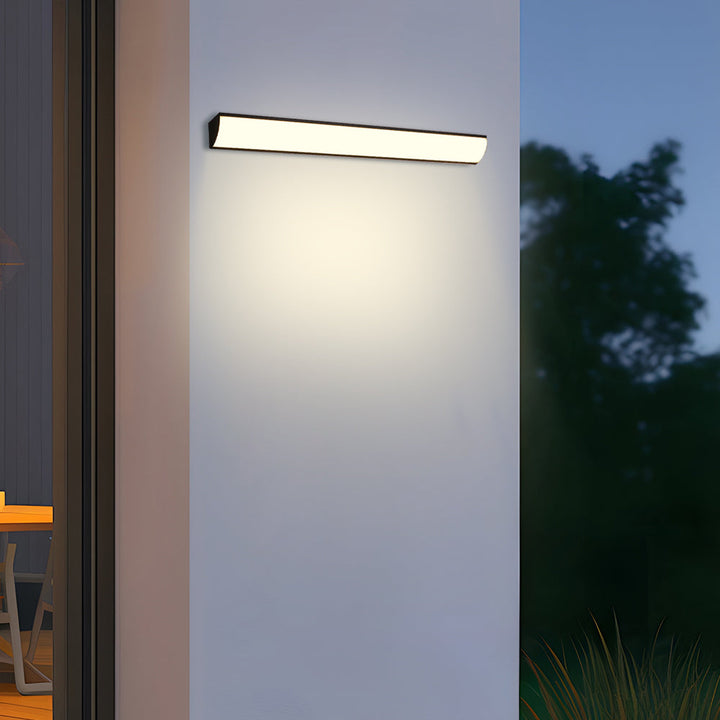 Oświetlenie elewacji domu - designerska lampa ogrodowa IP65