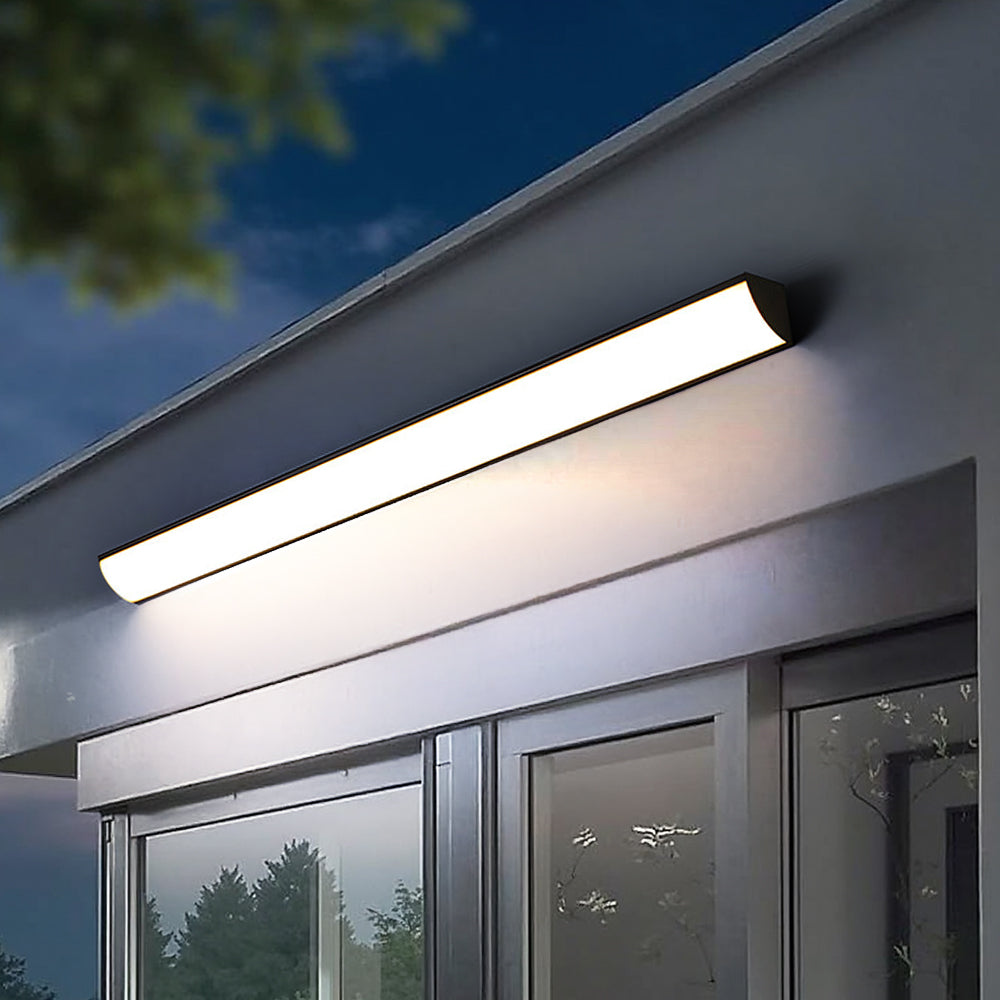 Stylowa lampa tarasowa LED odporna na warunki atmosferyczne