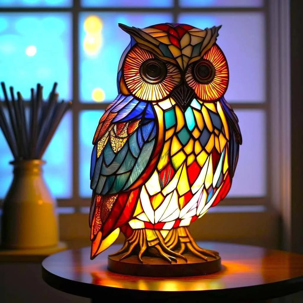 Lampa dekoracyjna nocna, metalowa, styl artystyczny, nastrojowe oświetlenie, wyprzedaż.