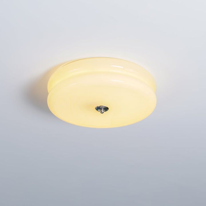 Lampa sufitowa LED retro, chromowana, do jadalni. Eleganckie oświetlenie Art Déco.