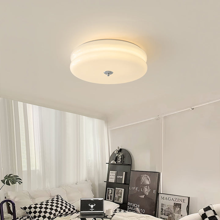 Designerska lampa sufitowa Art Déco LED, złota, z zimną bielą. Nowoczesny żyrandol.