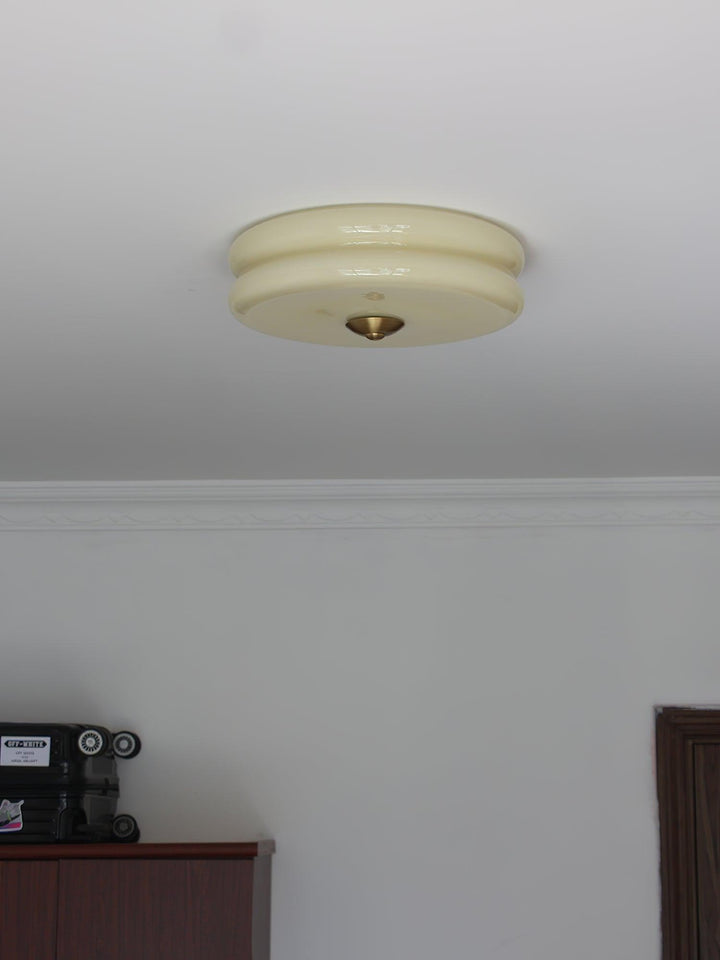 Złota lampa sufitowa Art Déco LED, stylowa, do jadalni. Oświetlenie wnętrz z zimną bielą.
