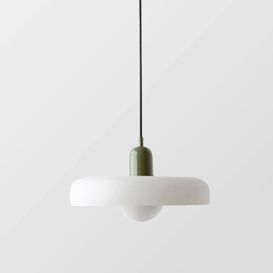 Lampa sufitowa do sypialni, skandynawski design. Ambientowe światło.