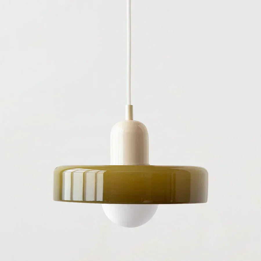 Minimalistyczna lampa sufitowa, do nowoczesnych wnętrz.