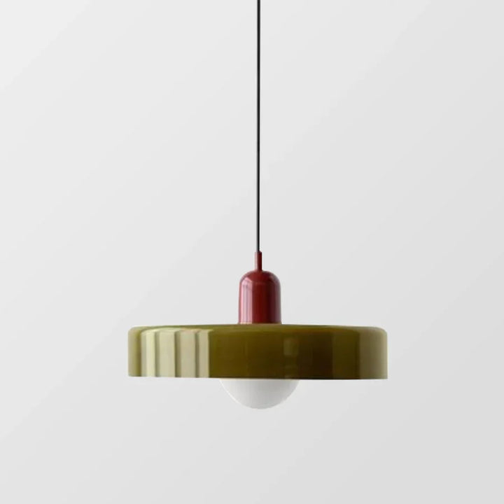 Minimalistyczna lampa wisząca, do nowoczesnych wnętrz. Dekoracja.