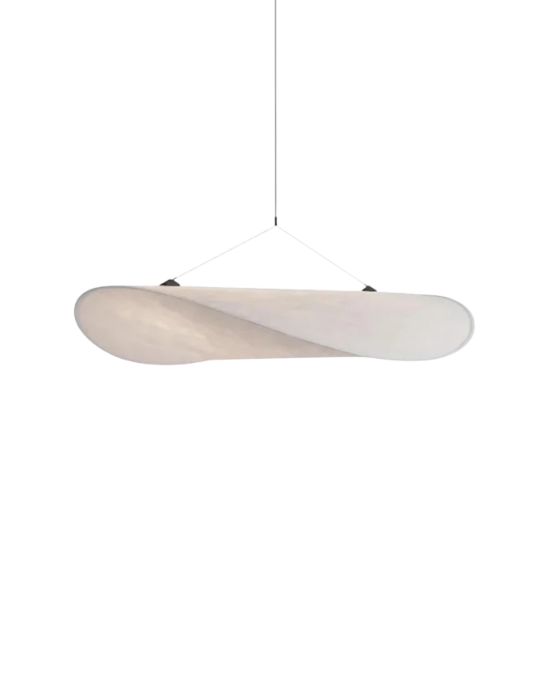 Lampa sufitowa Japandi z efektem zaćmienia światła, nowoczesne oświetlenie minimalistyczne do salonu.